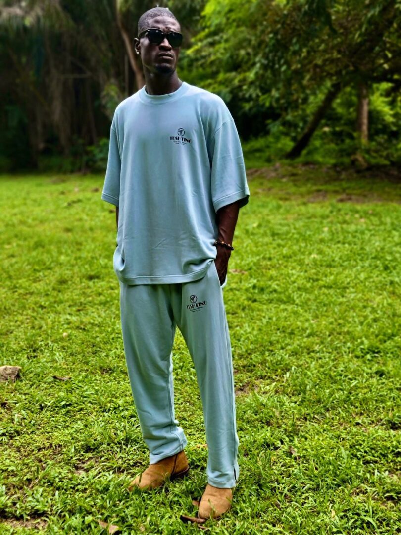 TUSHTINO PRINTED SMOKED OVERSIZED TRACKSUIT SET - Image 2