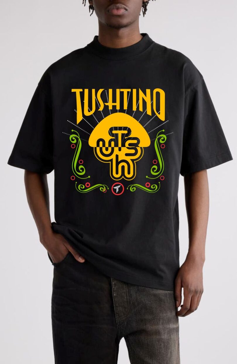 TUSHTINO CLASSIC FETTI TEE  PRINT TSHIRT | Tush PA  - Image 6